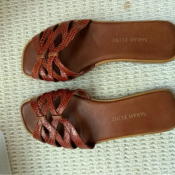 NWT Sarah Flint Kim Sandal - Picture 2 of 3